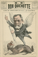 "L'ange de l'inoculation (M. Pasteur)" par Gilbert-Martin.