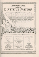 Grand Festival au profit de l’Institut Pasteur le 11 mai 1886.