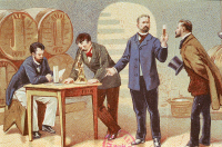 "Pasteur découvre la loi des ferments"