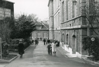Vue du campus côté 28 en 1981