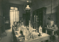 Premier laboratoire de Pasteur à l'ENS