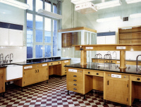 "Livraison" du nouveau laboratoire de Jacques Monod en 1963.