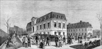Gravure - L'institut Pasteur en 1888
