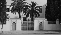 Entrée de l'Institut Pasteur de Tunis.