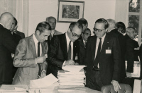 Réunion des directeurs de la communauté pasteurienne à Tunis en 1983