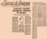 Interview du Dr Tréfouël dans le journal "L'agent de liaison" du 5 juillet 1946.