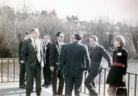 Jacques Monod et Agnes Ullmann en congrès à Seattle en 1969