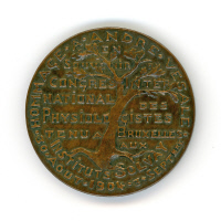 Médaille congrès de physiologie Bruxelles 1904.
