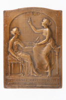 Revers d'une médaille à l’effigie de Jules Bordet (1870-1961)