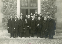 Visite officielle de Paul Ehrlich à l'Institut Pasteur en 1914.