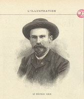 Portrait d'Emile Roux illustrant un article dans l'illustration en 1894