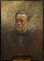 Portrait de Louis Pasteur par Lucien Levy-Dhurmer