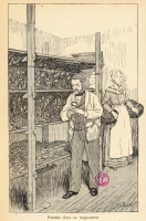 Louis Pasteur observant les vers à soie dans une magnanerie vers 1865