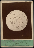 Poussières atmosphériques -  Observatoire de Montsouris vers 1880