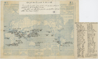 Carte « La peste dans le monde de 1894 à 1909 »