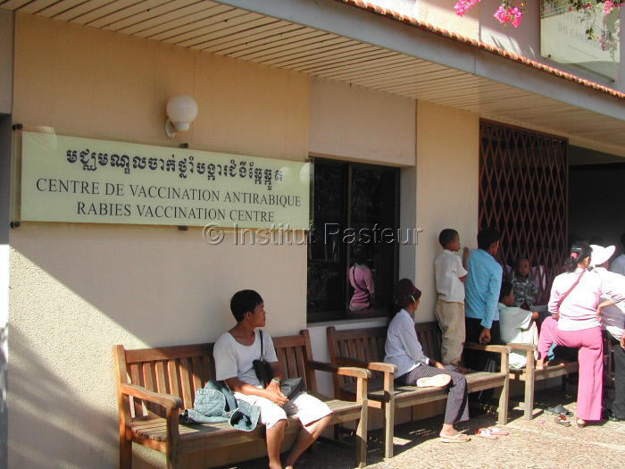 Centre de vaccination antirabique et de diagnostic biologique à Phnom Penh Cambodge