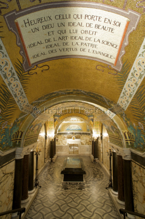 Chapelle funéraire où repose Louis Pasteur
