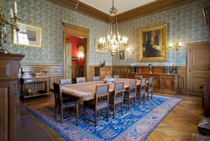 La grande salle à manger - Appartement de Pasteur - Musée Pasteur