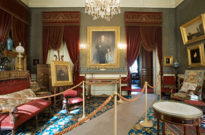 Grand salon- Appartement de Pasteur - Musée Pasteur