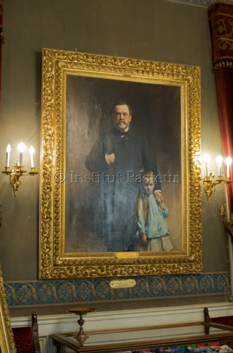 Tableau dans le Grand salon - Musée Pasteur
