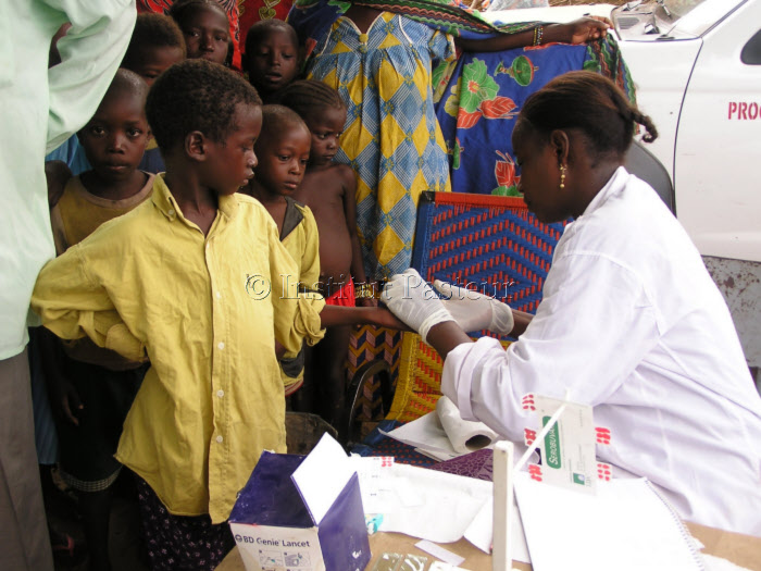 Suivi de la transmission du paludisme. Village de Banizoumbou, Niger en 2004