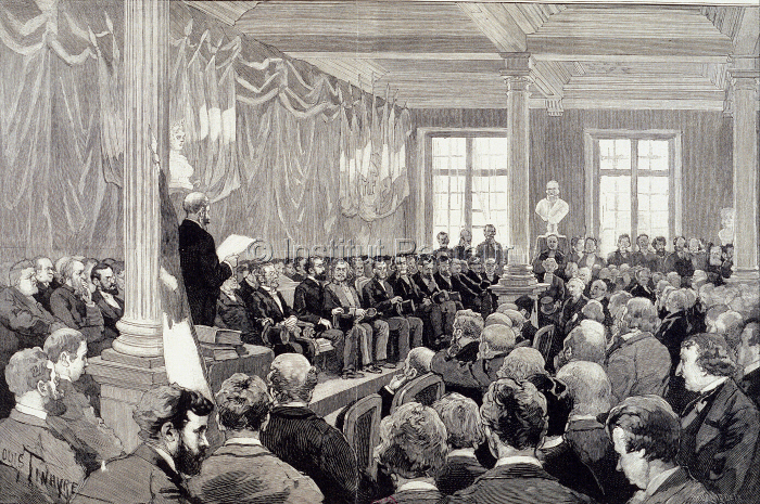 Discours de Joseph Grancher lors de l'inauguration de l'Institut Pasteur le 14 novembre 1888