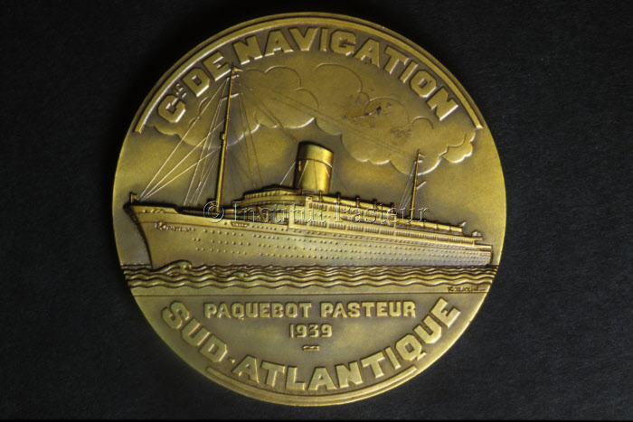 Médaille du paquebot "Pasteur"