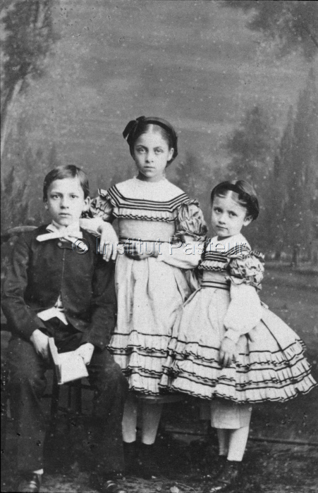 Trois des enfants de Louis Pasteur