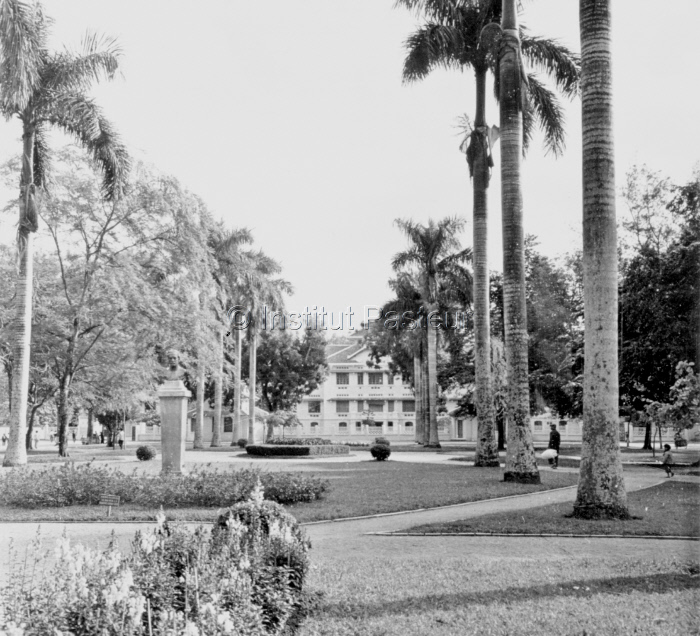 Institut National d'Hygiène et d'Epidémiologie de Hanoi en 1950