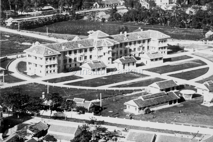 Institut National d'Hygiène et d'Epidémiologie de Hanoi en 1940