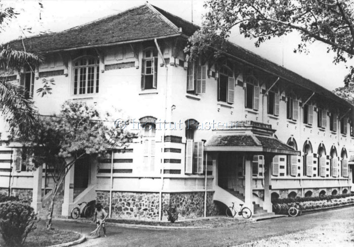 Bâtiment de l'Institut Pasteur de Saïgon en 1930