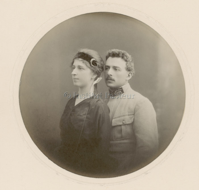 Eugène Wollman (1883-1943) et Elisabeth Wollman (1888-1943)