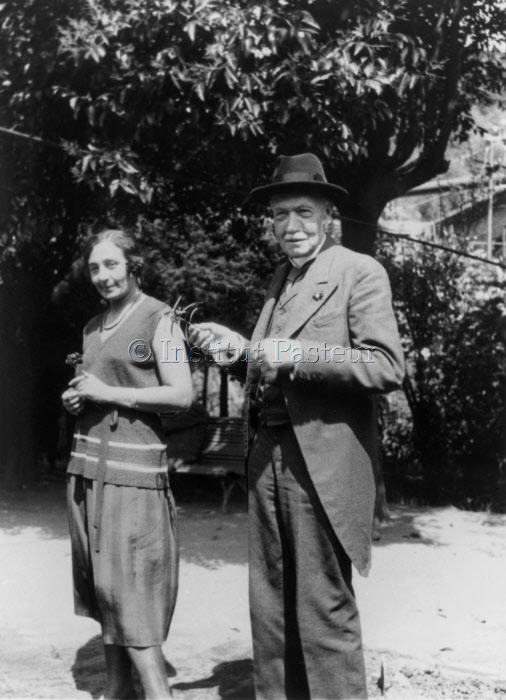 Hélène Sparrow et Charles Nicolle au Mexique en 1931
