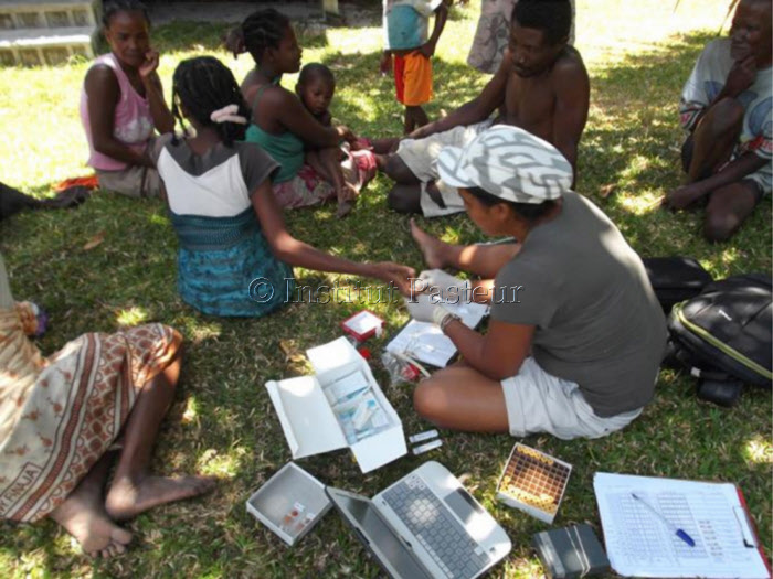 Etude MEDALI en 2012 - Institut Pasteur de Madagascar.