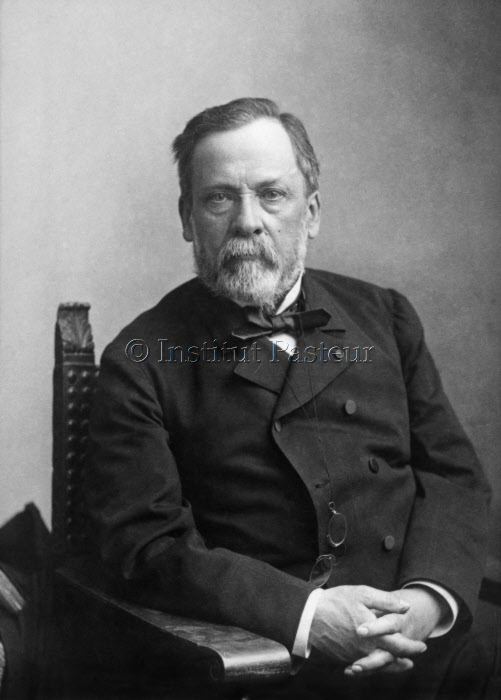 Louis Pasteur photographié par Nadar en 1886