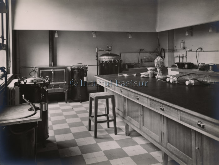 Laboratoires de la tuberculose de l'Institut Pasteur, années 30