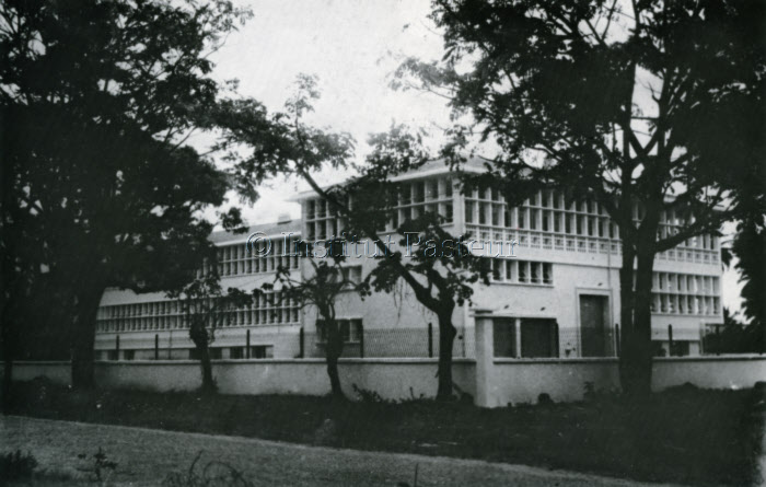 Institut Pasteur de la Guyane Française vers 1958