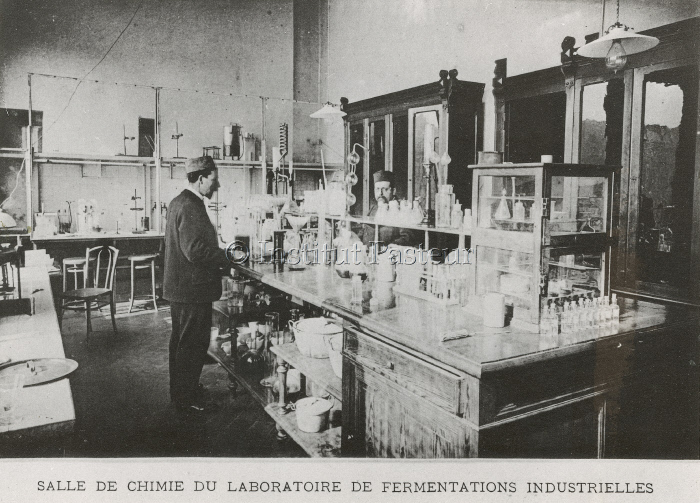 Laboratoire de microbie agricole à Lille v. 1900 – 1906