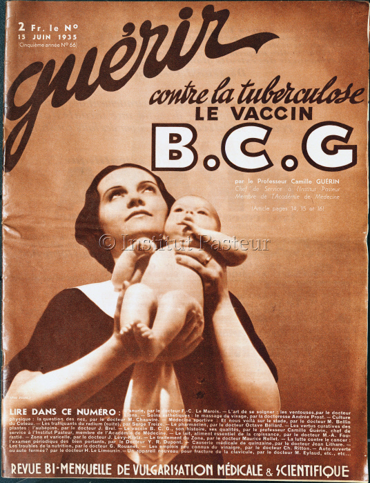 Couverture de la revue "Guérir" du 15 juin 1930.