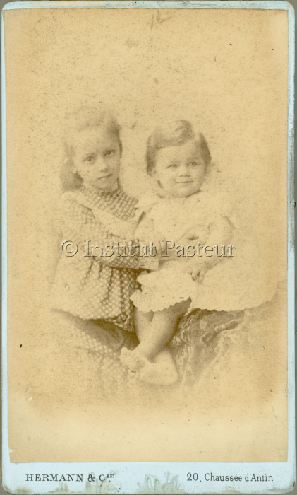 Camille et Louis Pasteur Vallery-Radot enfants