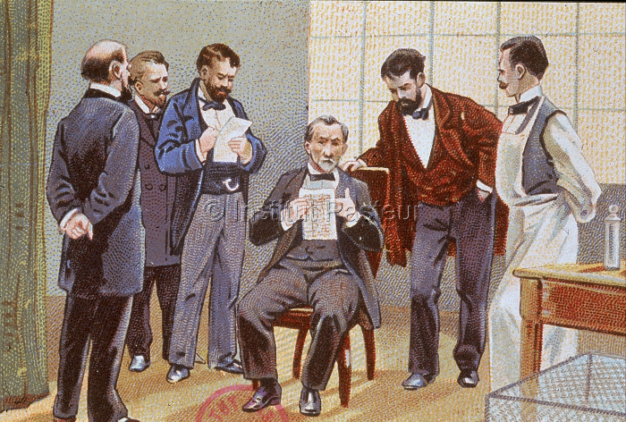 "Pasteur indique le programme de ses futurs travaux"