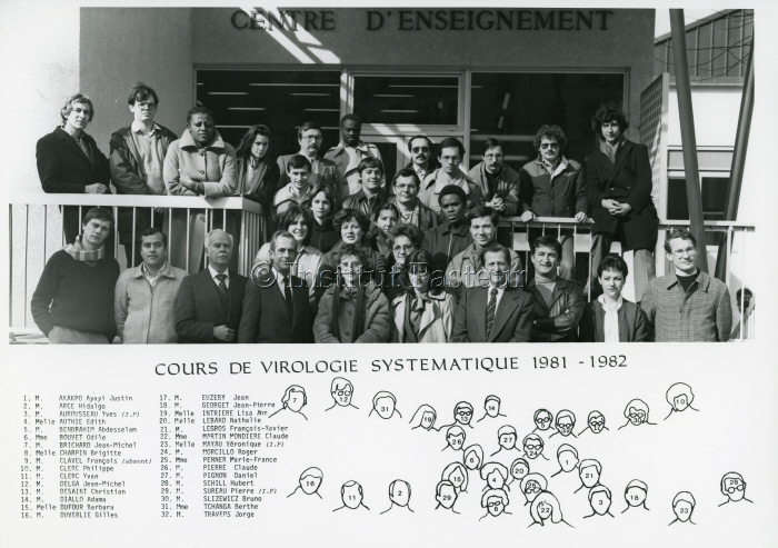 Cours de Virologie systématique 1981 - 1982