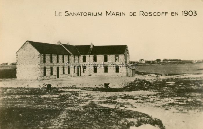 Sanatorium marin de Roscoff en 1903.