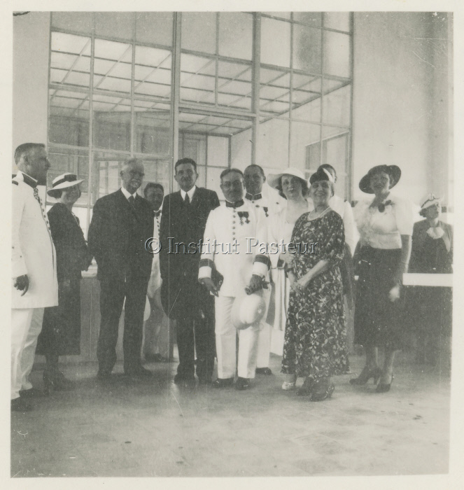 "Inauguration de l'Institut Pasteur de Dakar"