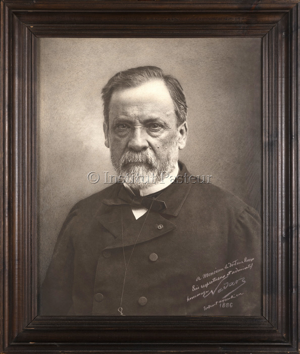 Portrait de Louis Pasteur par Nadar 1886