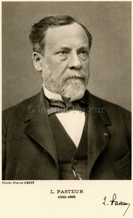 Louis Pasteur (1822-1895) en 1881 - photo Pierre Petit