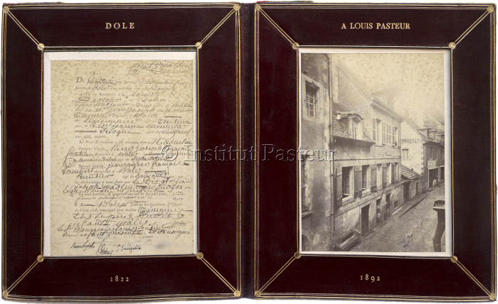 Acte de naissance et maison natale de Louis Pasteur